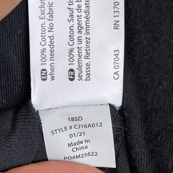 New Wildfox Women's Black Easy Does It Jet Crew Tee Shirt Size S - Picture 8 of 8